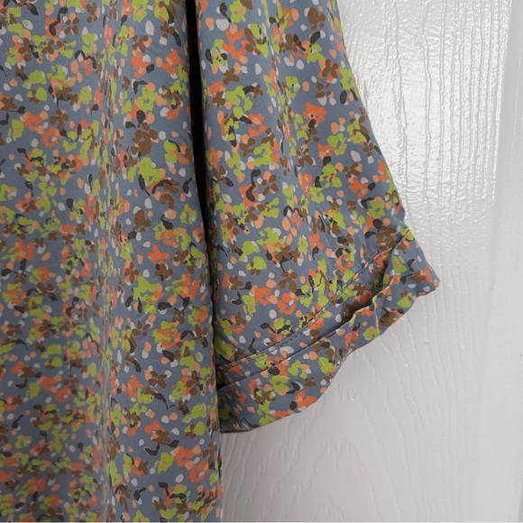 PRANA cropped floral button up size Large - Picture 5 of 5